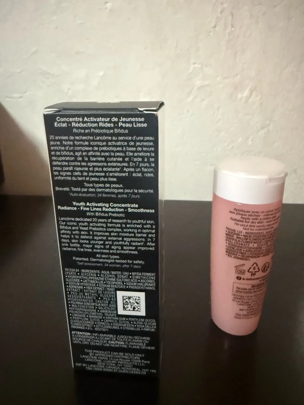 Lancôme Tonique Confort Hydrating Toner - Pink and Silver Packaging